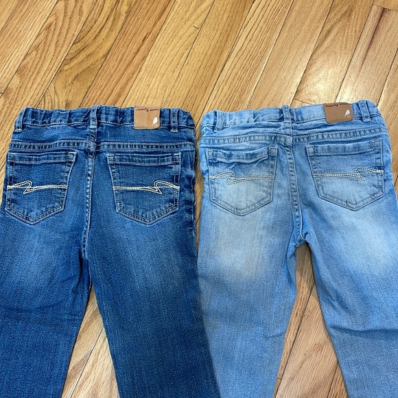 Pair of girls 4T seventy seven jeans - Picture 3 of 5